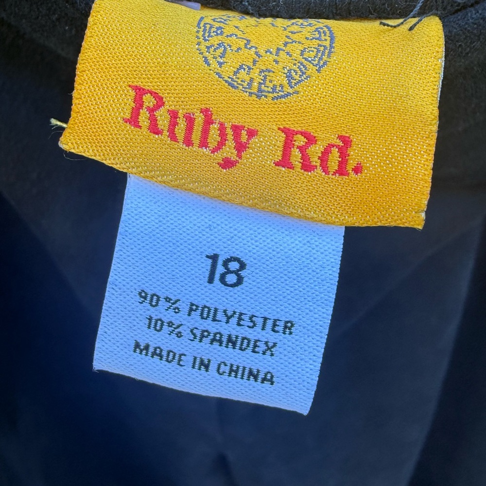 Ruby Rd. Wild Side Pull On Stretch Pants Plus Siz… - image 5